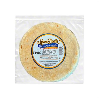 TORTILLA HARINA PAQ. 5PZAS